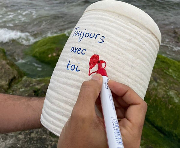 Urne for spredning av aske i havet - Bilde 5